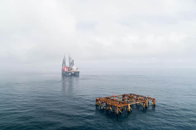More than 36,000 tonnes of material will be removed and recycled over the coming 18 months following the topside removal of the Brae Bravo platform. Picture: Coen de Jong