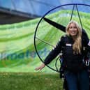 The Human Swan: Sacha Dench before tragedy struck last year
