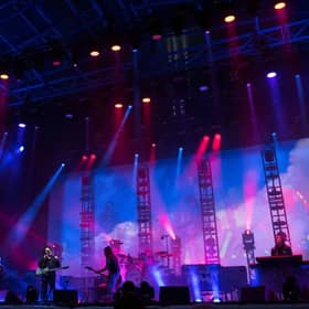 Live at Worthy Farm will feature performances from the likes of Coldplay, HAIM and Wolf Alice (Photo: OLI SCARFF/AFP via Getty Images)