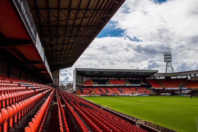 A general view of Dundee United's Tannadice Park home