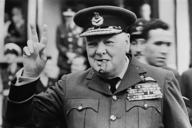 Winston Churchill secured his place in history by standing up to Hitler. Boris Johnson will be remembered for lying and the folly of Brexit (Picture: Central Press/Hulton Archive/Getty Images)