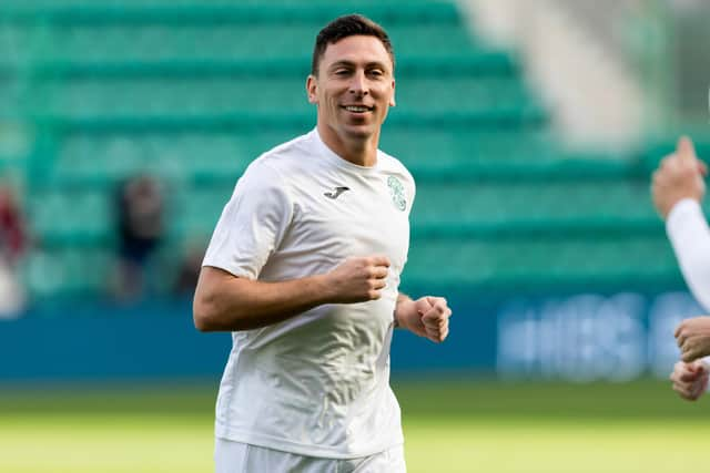 Scott Brown warming up before David Gray Testimonial's last month.