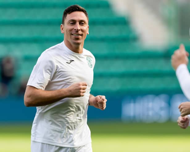 Scott Brown warming up before David Gray Testimonial's last month.