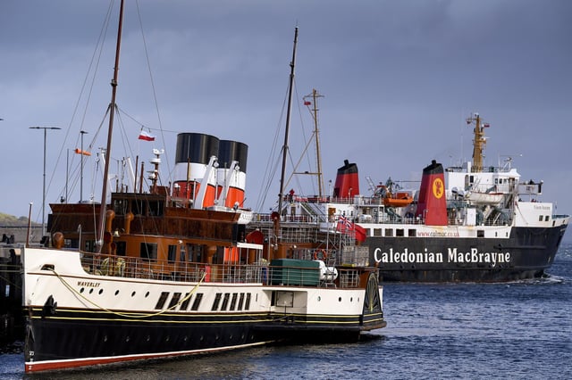 The cost of repairs from the Brodick pier collision will be paid by insurance. Picture: Jeff J Mitchell/Getty Images