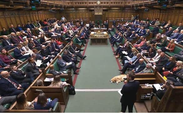 An SNP MSP has suggested his colleagues at Westminster should not take up their seats (Picture: Parliament TV/PA