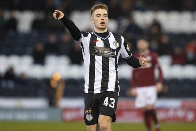 Connor Ronan is attracting interest after impressing with St Mirren.  (Photo by Alan Harvey / SNS Group)
