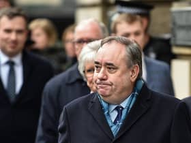 Former Scottish first minister Alex Salmond