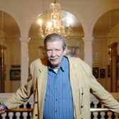 Jim Haynes during a visit to the Edinburgh Festival in 2009. Picture: Neil Hanna