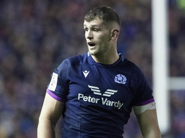 Bristol-bound flanker did his best to add an abrasive threat but nothing really fell for the Scots. 6