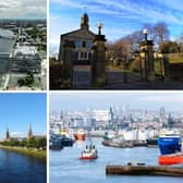 Only six of Scotland's eight cities make the list of the top 10 most populous settlements in the country.