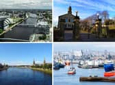Only six of Scotland's eight cities make the list of the top 10 most populous settlements in the country.