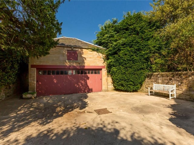 Detached Coach House garage.
