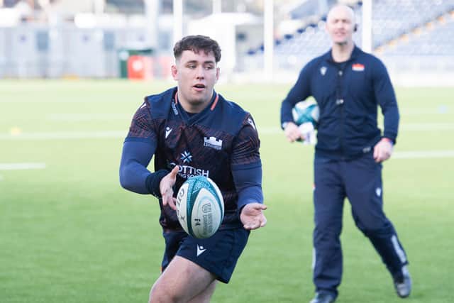 Connor Boyle is making the most of his opportunity in the Edinburgh team. (Photo by Paul Devlin / SNS Group)
