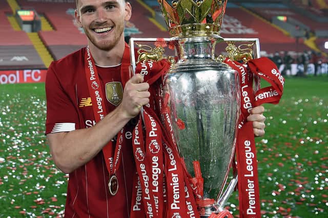 We're gonna win the league ... and Liverpool and Andy Robertson did.
