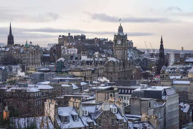 Edinburgh during recent snowy weather (Photo by Peter Summers/Getty Images)