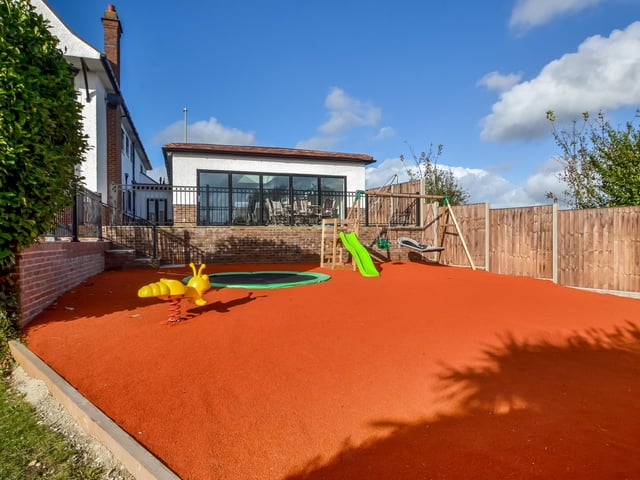 This four bedroom home in Glebe Park Avenue is on sale for £1.185m. It is listed by Fine and Country.