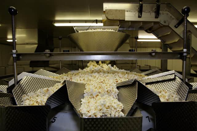 Taylors’ popcorn will be produced at South Yorkshire Foods’ existing factory.