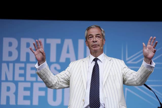 Nigel Farage is not expected to campaign in Scotland