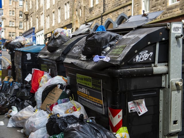 Edinburgh could be a sign of things to come having had bin strikes before the rest of Scotland