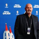 Scotland head coach Steve Clarke watched on as his team were put in a group with Germany, Switzerland and Hungary at Euro 2024.