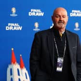 Scotland head coach Steve Clarke watched on as his team were put in a group with Germany, Switzerland and Hungary at Euro 2024.
