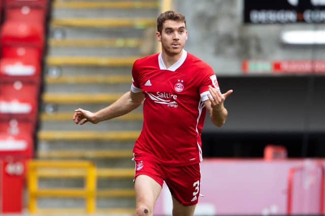Tommie Hoban has impressed for Aberdeen recently.