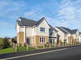 A typical Cala Homes streetscape. This is not indicative of the proposed Fauldhead development. Picture: Aaron Zaccardelli