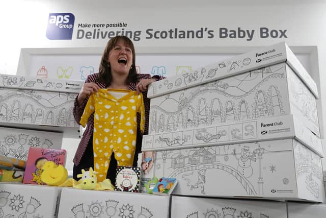 Children's minister Maree Todd said parents have provided "fantastic feedback" on the baby box scheme, but there remains no evidence of its impact on health outcomes. Picture: Andrew Milligan/PA