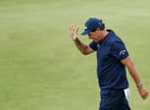Three-time winner Phil Mickelson is not playing next month's Masters at Augusta National. Picture: Oisin Keniry/Getty Images.