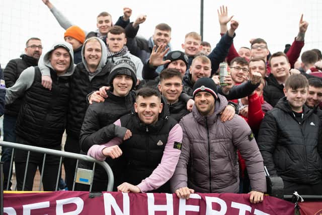 Hearts fans have been labelled as "different class".  (Photo by Mark Scates / SNS Group)