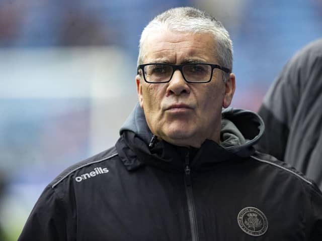 Partick Thistle manager Ian McCall has been sacked after the 3-2 defeat to Rangers in the Scottish Cup. (Photo by Alan Harvey / SNS Group)