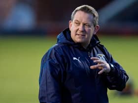 Inverness coach Billy Dodds was speaking to Sky Sports. (Photo by Ross MacDonald / SNS Group)