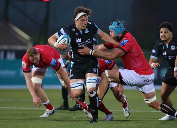Glasgow Warriors and Newcastle Falcons played each other at Scotstoun in pre-season, with Newcastle winning 12-7. (Photo by Alan Harvey / SNS Group)