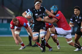 Glasgow Warriors and Newcastle Falcons played each other at Scotstoun in pre-season, with Newcastle winning 12-7. (Photo by Alan Harvey / SNS Group)