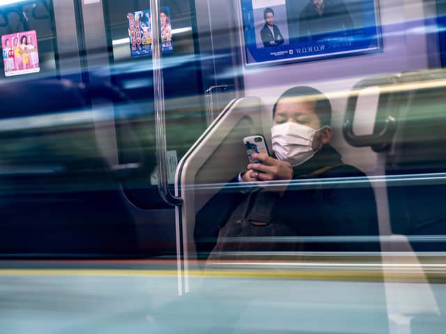 Japan has had 1,520 deaths from Covid out of a population of 127 million. Picture: Philip Fong/AFP via Getty Images
