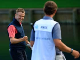 Russell Knox enjoyed finishing with a birdie to claim a share of sixth spot in The Players Championship on the Stadium Course at TPC Sawgrass last year. Picture: Mike Ehrmann/Getty Images.