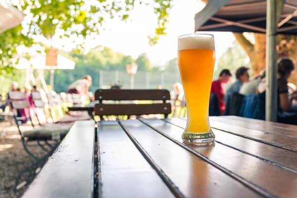First Minister Nicola Sturgeon announces a date for outdoor hospitality, including beer gardens, to reopen (Photo: Shutterstock)