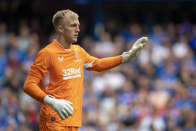 Rangers back-up goalkeeper Robby McCrorie has been called into the Scotland squad. (Photo by Rob Casey / SNS Group)