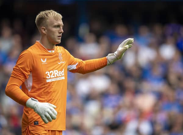 Rangers back-up goalkeeper Robby McCrorie has been called into the Scotland squad. (Photo by Rob Casey / SNS Group)