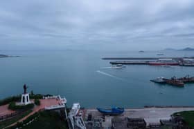 China sent several dozen warplanes and 11 warships towards Taiwan in a display of force following its president’s trip to the US, the island’s Defence Ministry said on Monday.