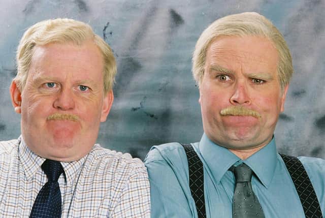 Still Game characters Jack and Victor regularly use Scottish slang (BBC)
