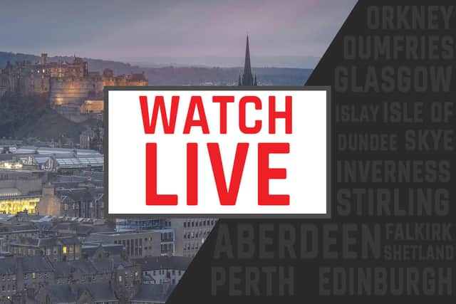 Watch live as former First Minister Alex Salmond gives statement to committee