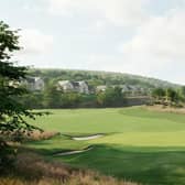The golf development sits just to the edge of the Aberdeenshire town of Stonehaven. PIC: Contributed.