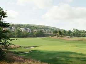 The golf development sits just to the edge of the Aberdeenshire town of Stonehaven. PIC: Contributed.