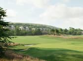 The golf development sits just to the edge of the Aberdeenshire town of Stonehaven. PIC: Contributed.