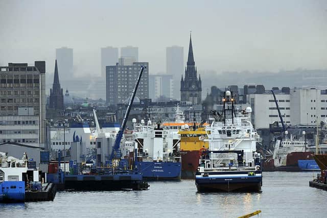 Nearly a quarter of respondents were not at all optimistic about the future of Aberdeen as an energy hub. Picture: Andy Buchanan/AFP via Getty Images.