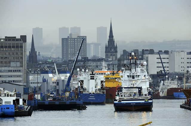 Nearly a quarter of respondents were not at all optimistic about the future of Aberdeen as an energy hub. Picture: Andy Buchanan/AFP via Getty Images.