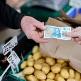 The UK's CPI inflation rate has dropped to 4.6 per cent - its lowest point in two years - with the government meeting its target to get inflation under 5.3 per cent by the end of 2023. Picture: AFP via Getty Images