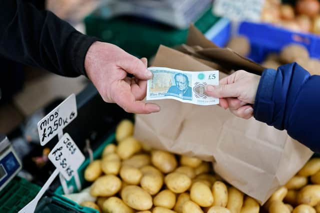 The UK's CPI inflation rate has dropped to 4.6 per cent - its lowest point in two years - with the government meeting its target to get inflation under 5.3 per cent by the end of 2023. Picture: AFP via Getty Images