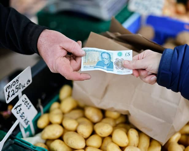 The UK's CPI inflation rate has dropped to 4.6 per cent - its lowest point in two years - with the government meeting its target to get inflation under 5.3 per cent by the end of 2023. Picture: AFP via Getty Images